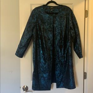 Blue Metallic Jacket